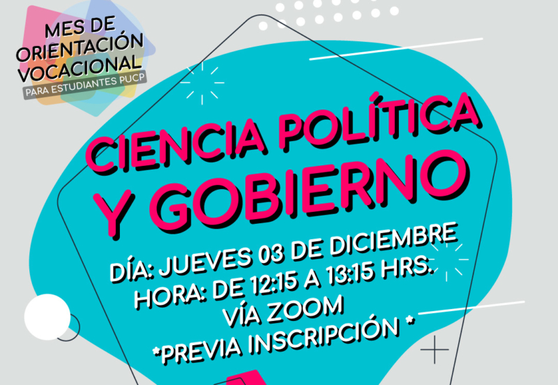 Charla De Ciencia Pol Tica Y Gobierno Mes De Orientaci N Vocacional