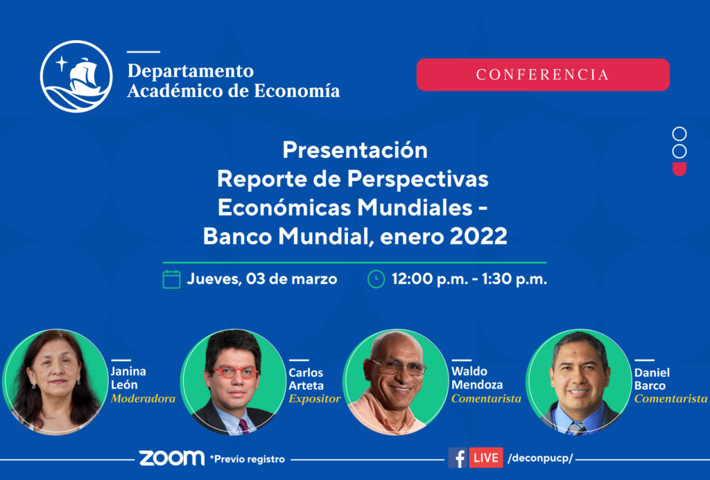 Conferencia: Presentación Del Banco Mundial - Reporte De Perspectivas ...