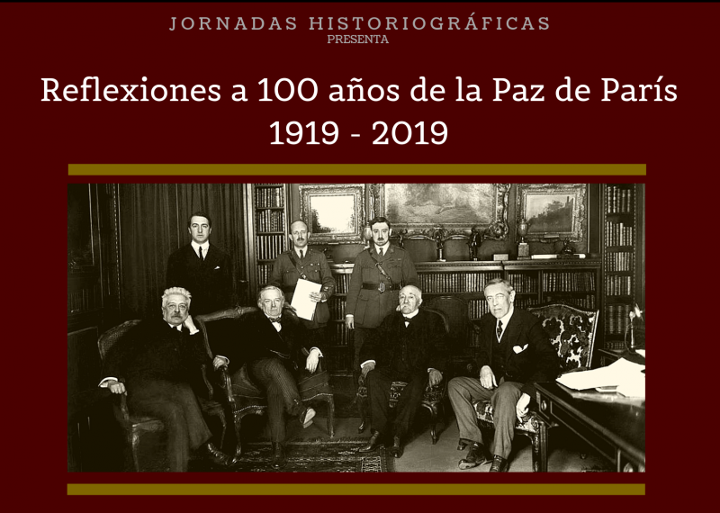 REFLEXIONES A 100 AÑOS DE LA PAZ DE PARÍS (19192019) PUCP Estudios Generales Letras