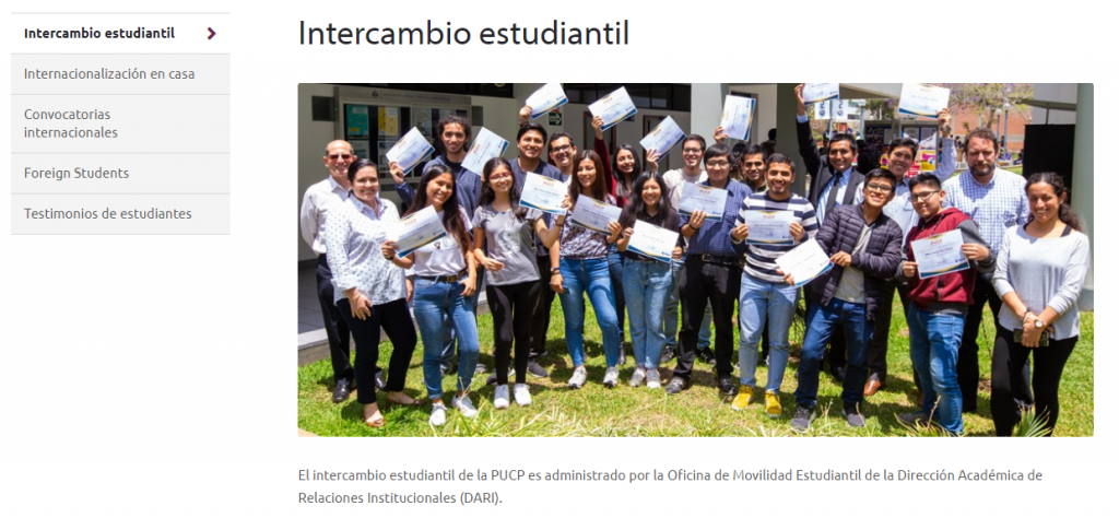 Nueva sección de INTERNACIONALIZACIÓN en nuestra web