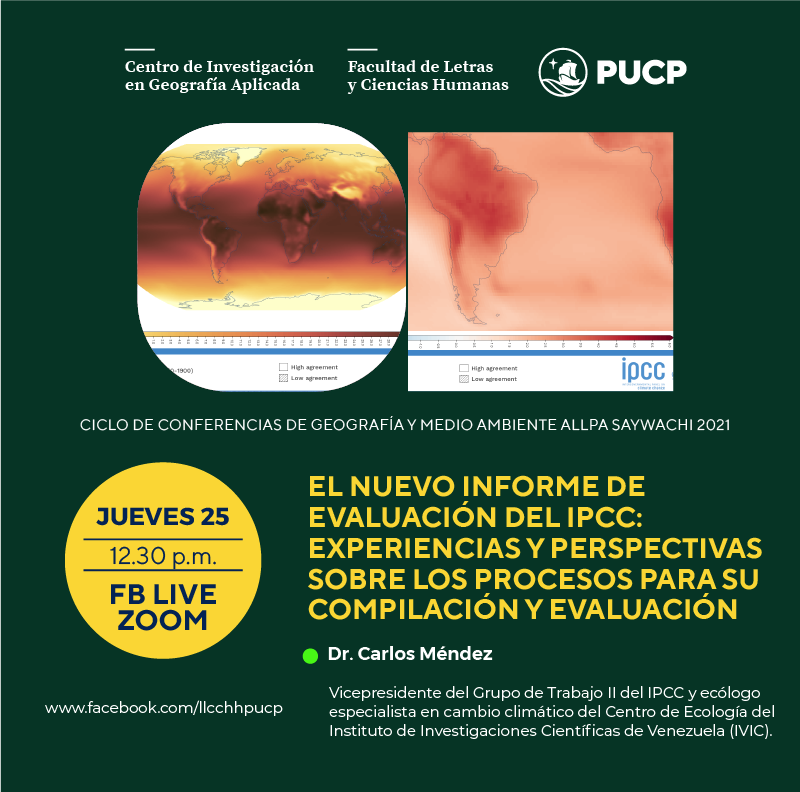 El nuevo informe de evaluación del IPCC: experiencias y perspectivas sobre los procesos para su compilación y evaluación