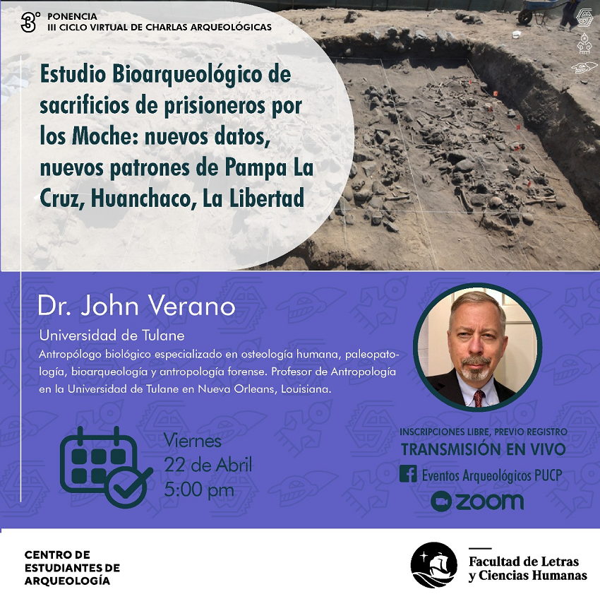 Estudio Bioarqueológico de sacrificios de prisioneros por los Moche: nuevos datos, nuevos patrones de Pampa La Cruz, Huanchaco, La Libertad