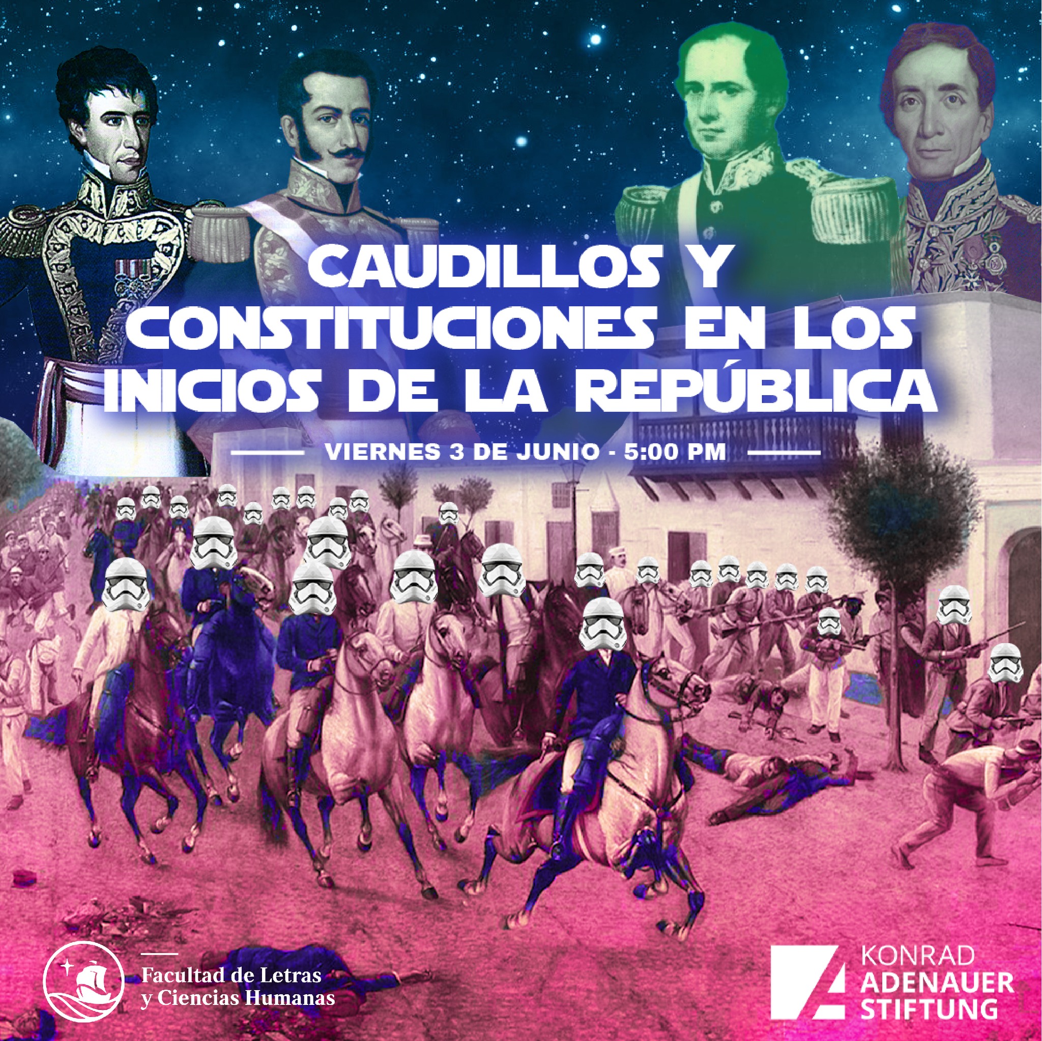Conferencia | Caudillos y constituciones en los inicios de la República