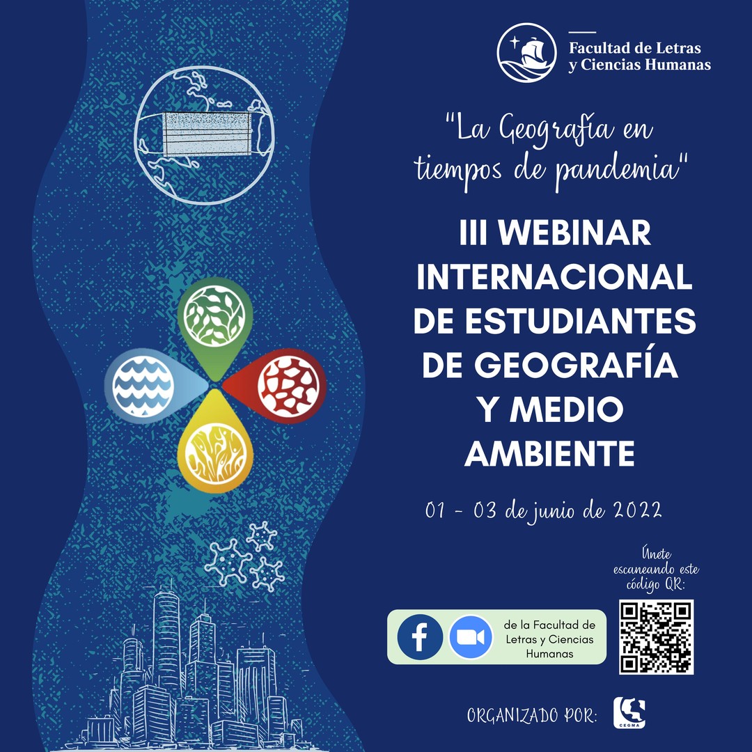 III WEBINAR INTERNACIONAL DE ESTUDIANTES DE GEOGRAFÍA Y MEDIO AMBIENTE