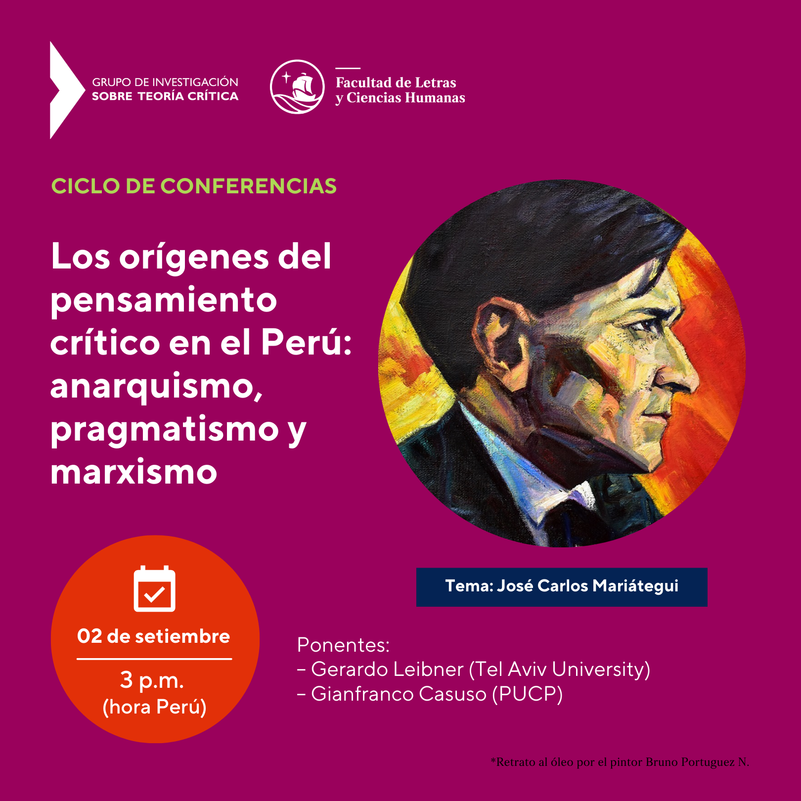 Ciclo de conferencias | Los orígenes del pensamiento crítico en el Perú: anarquismo, pragmatismo y marxismo