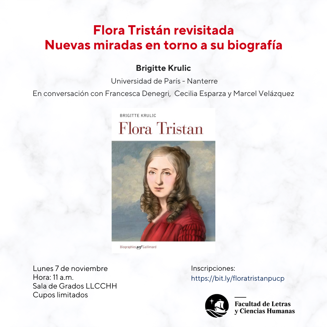 Conversatorio | Flora Tristán revisitada. Nuevas miradas en torno a su biografía