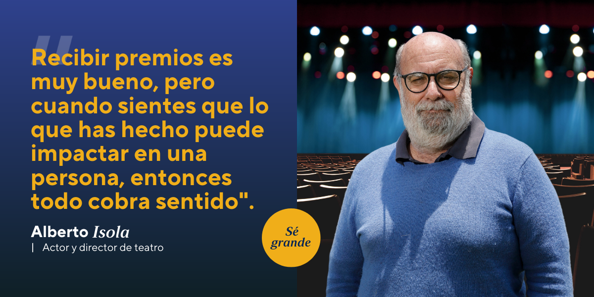 Alberto Isola escribe una historia de cinco décadas en el teatro peruano