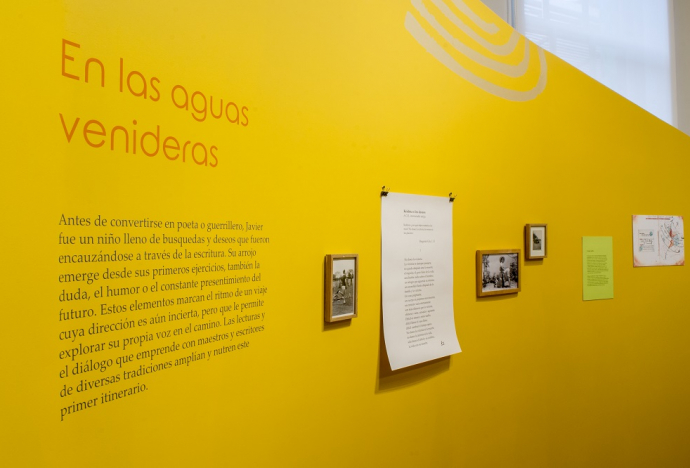 Exposición sobre Javier Heraud presenta piezas de nuestra Colección Especial