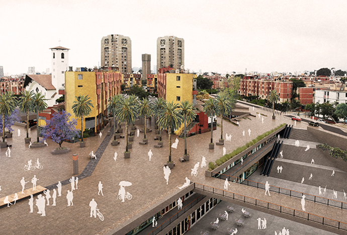 Integrantes de Arquitectura PUCP ganaron el concurso Supermanzana Torres de Limatambo