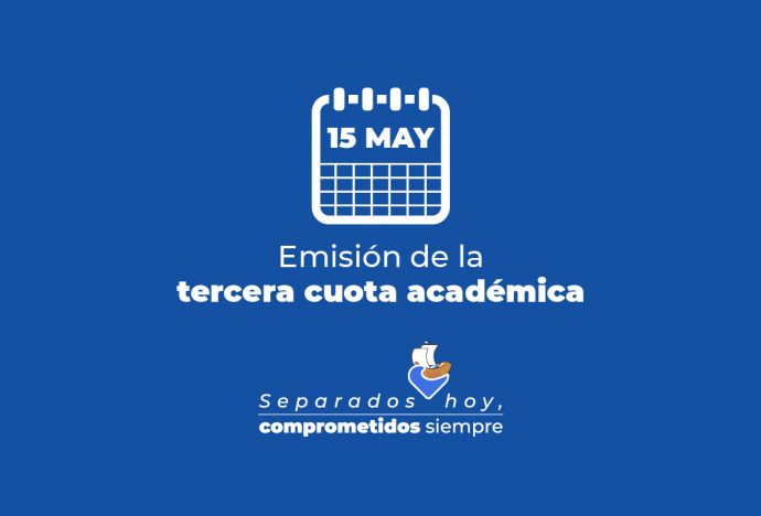 Emisión de la tercera cuota académica 2020-1