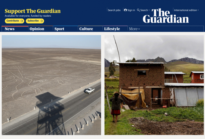 The Guardian destaca, en dos artículos, investigaciones de docentes PUCP