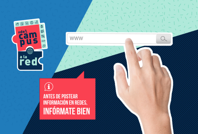 #DelCampusALaRed: evitar noticias falsas para una mejor convivencia