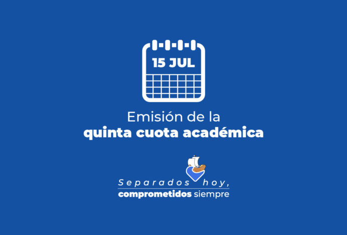 Emisión de la quinta cuota académica 2020-1