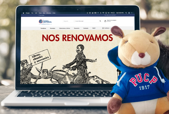 Explora la nueva página web del Fondo Editorial PUCP y accede a beneficios por todo septiembre