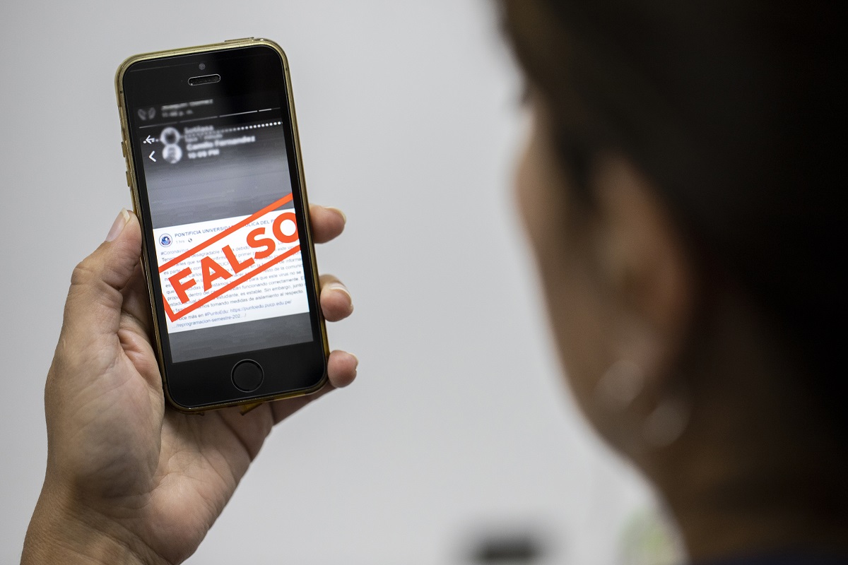 Seamos responsables: evitemos la información falsa