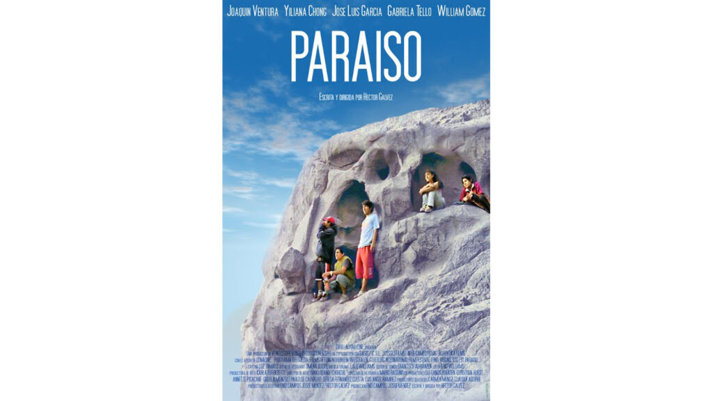 El afiche de la película Paraíso.