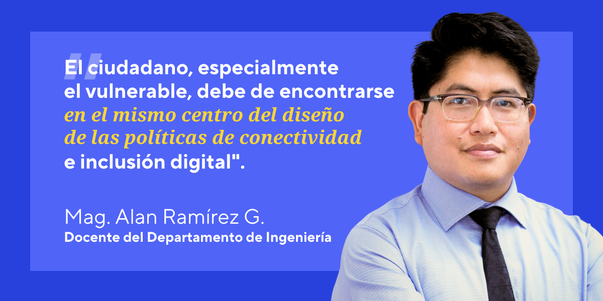 Alan Ramírez: La impostergable responsabilidad de conectar a los ...