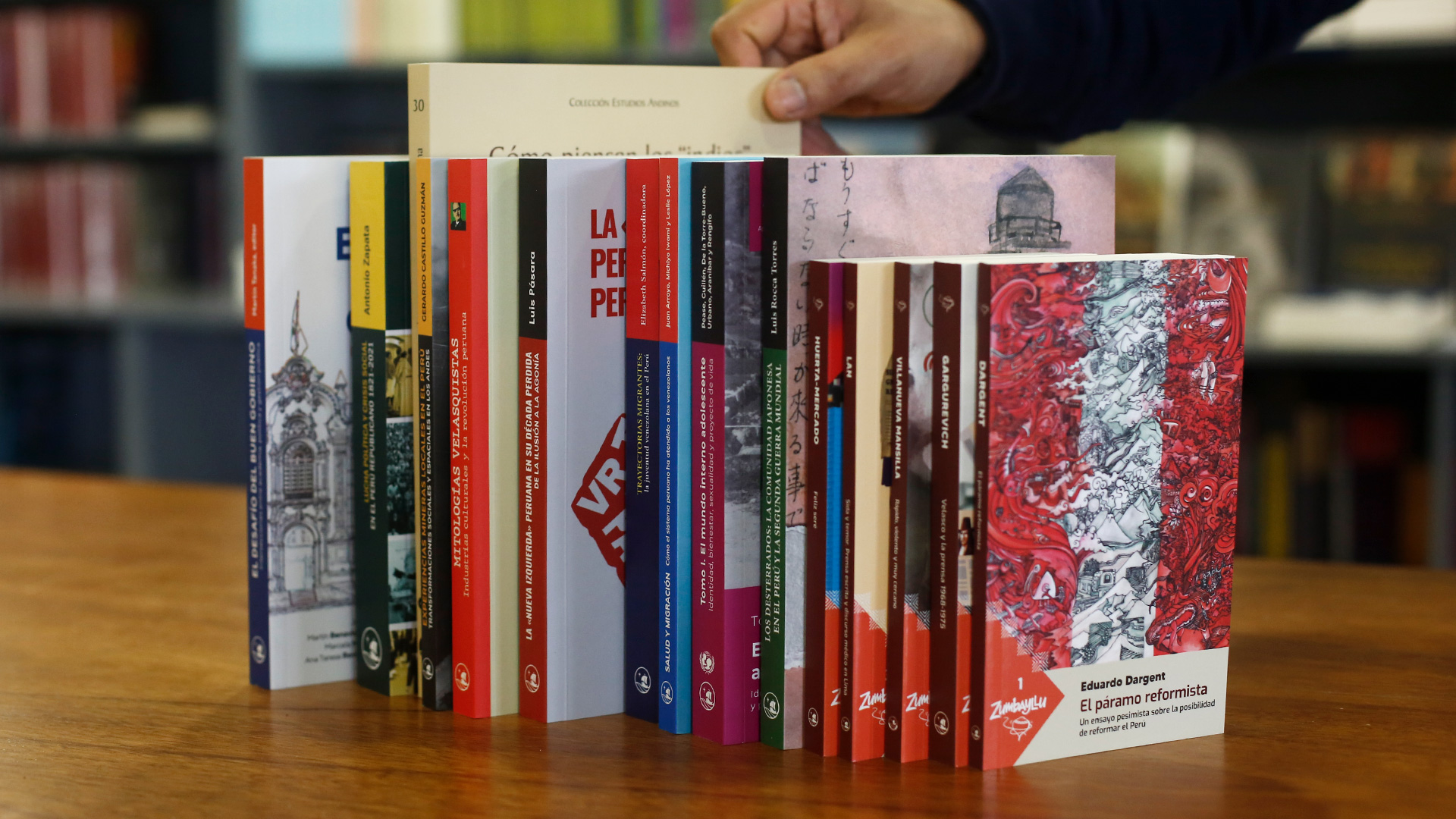 El Fondo Editorial PUCP estará en el stand 46 de la FIL Lima.