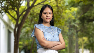 Astrid Flores ganó beca Margaret Mcnamara por su trabajo a favor de mujeres con discapacidad