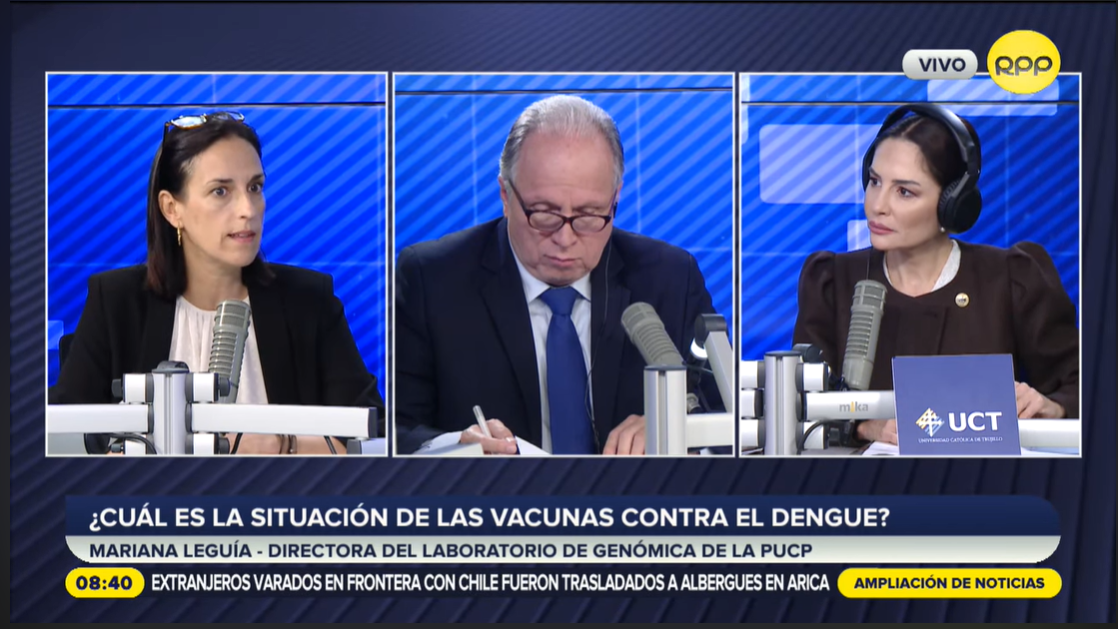 Mariana Leguía: “vacunas Takeda y Sanofi han estado en circulación, pero aún hay temas en discusión”