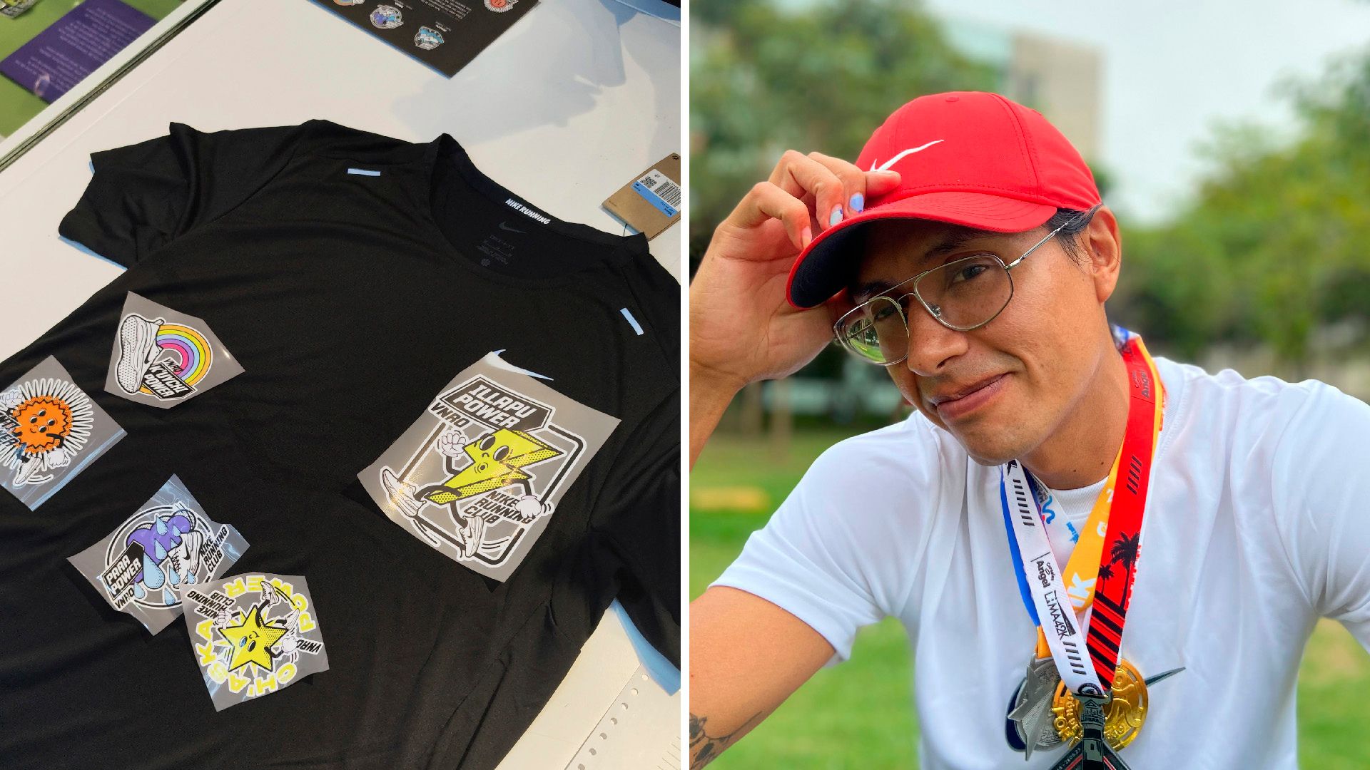 El profesor Edward Venero presenta su colaboración con Nike inspirada en el mundo incaico