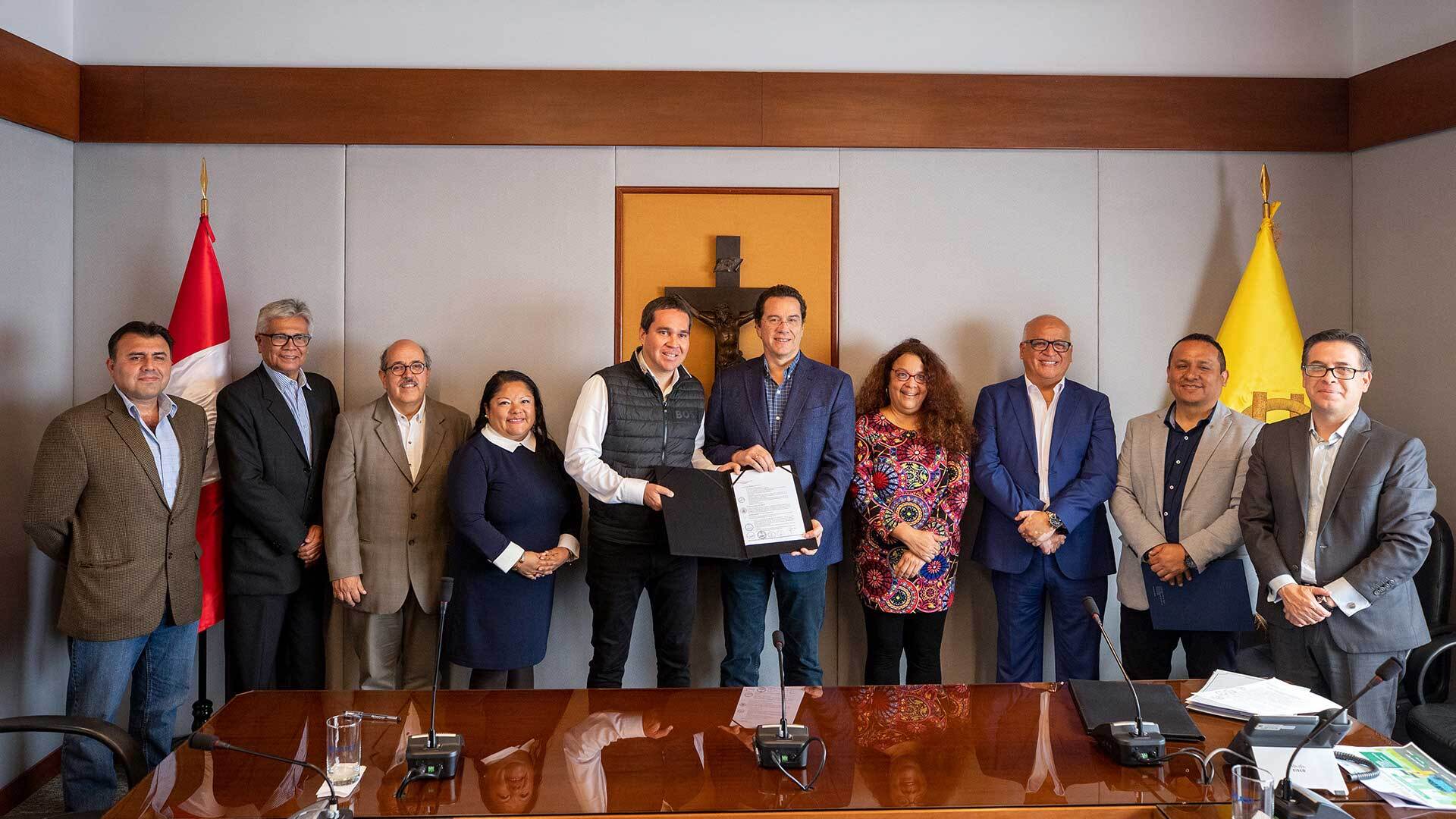 La PUCP y la Municipalidad de San Miguel firmaron Convenio Marco de Cooperación Interinstitucional