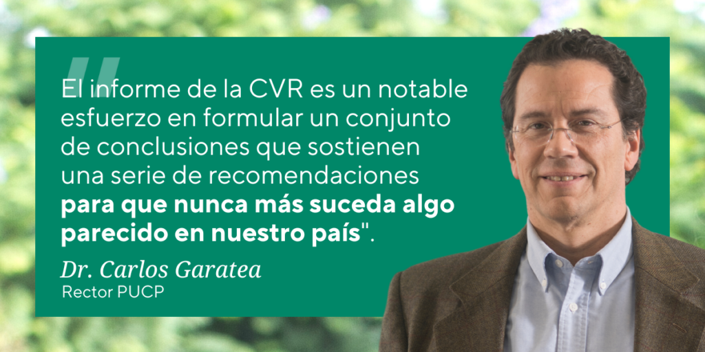 CVR 20 años Las memorias del futuro PuntoEdu PUCP