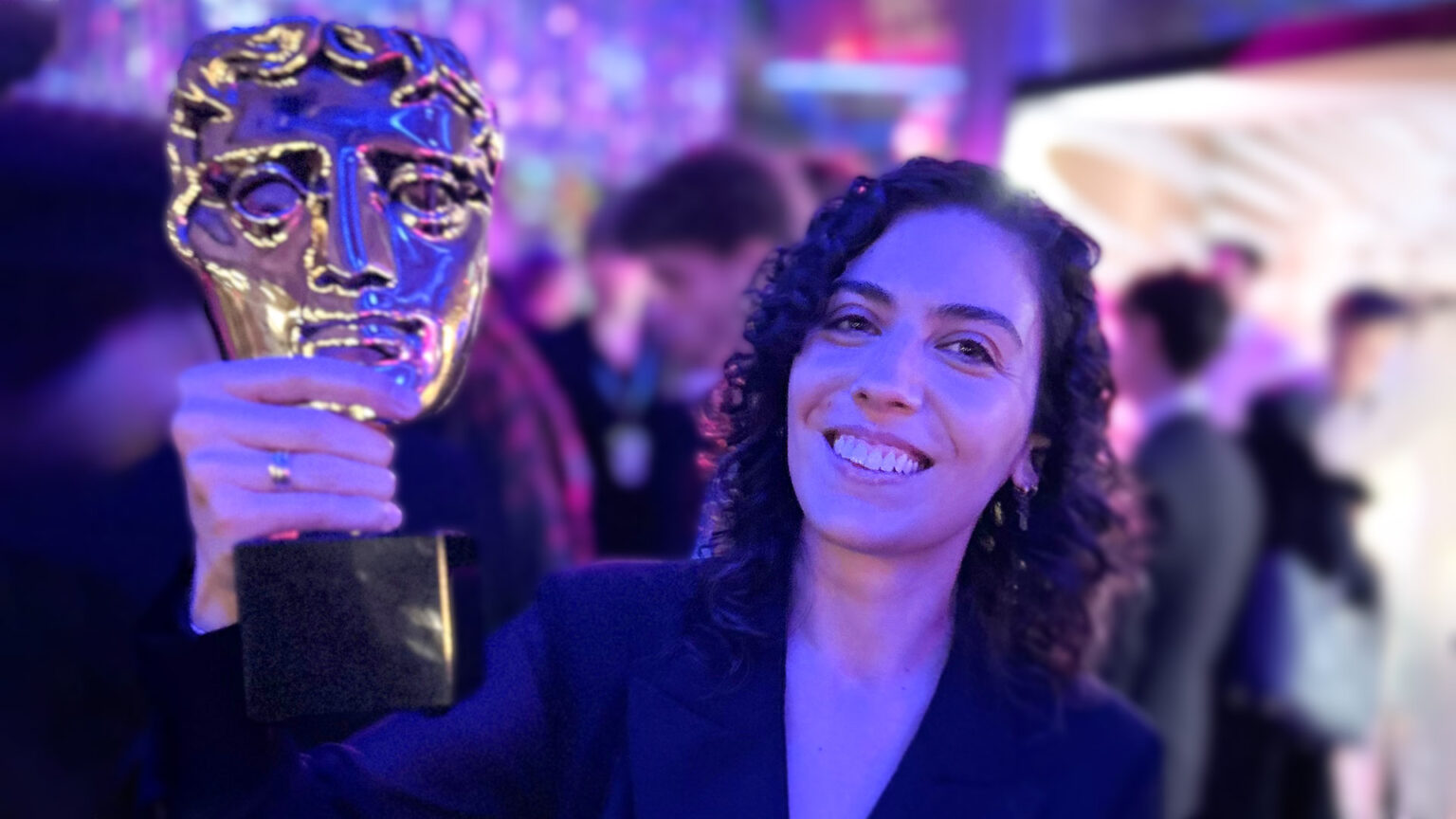 Vanessa Aparicio de la PUCP a ganar un Bafta