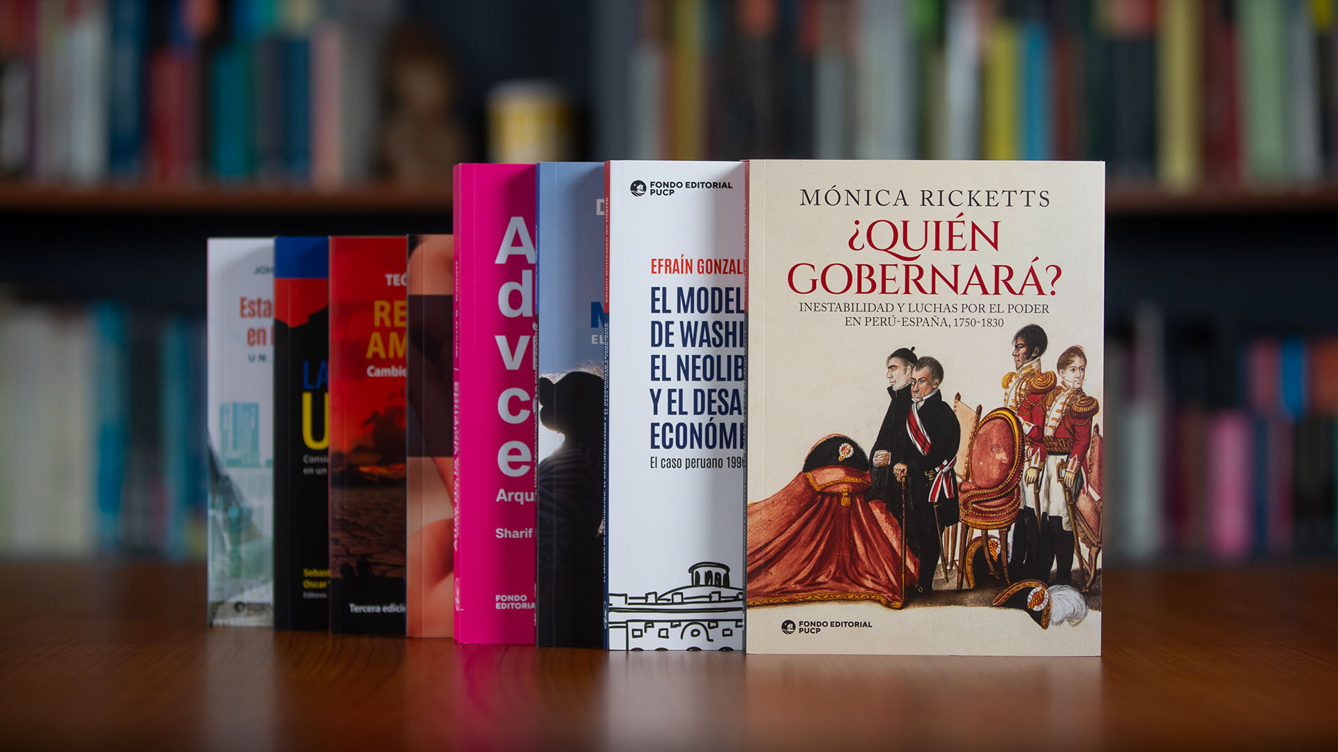 Libros del Fondo Editorial PUCP en la 28 FIL Lima