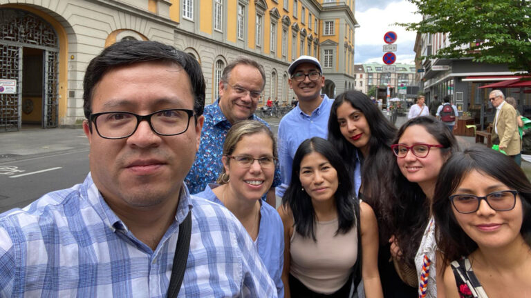 Alumnos de la Maestría en Literatura Hispanoamericana en Alemania.