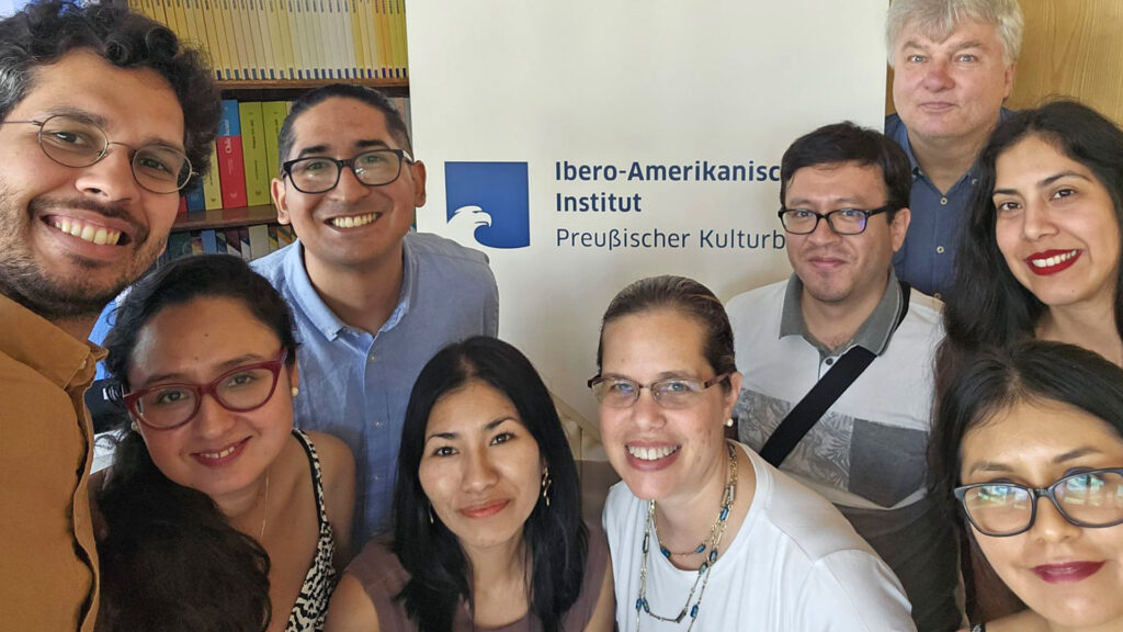 Alumnos de la Maestría en Literatura Hispanoamericana en Alemania.