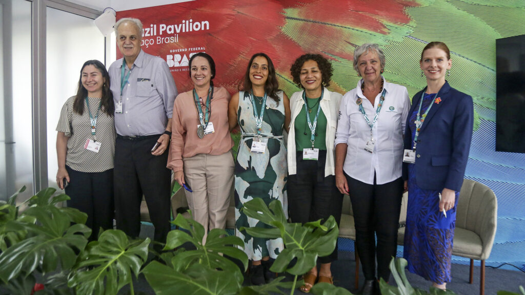 Cristina Miranda en la COP16.