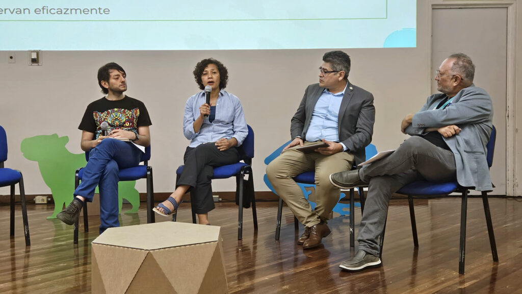 Cristina Miranda en la COP16.