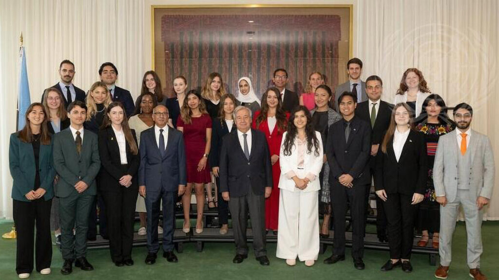 Ana Paula Guillen en la ONU.