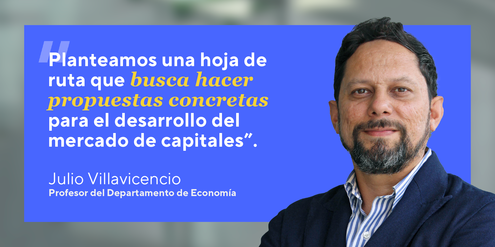 El reto de la hoja de ruta para el desarrollo del mercado de capitales