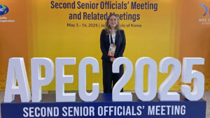 Belén en el programa de emprendimiento social sostenible en Corea del Sur