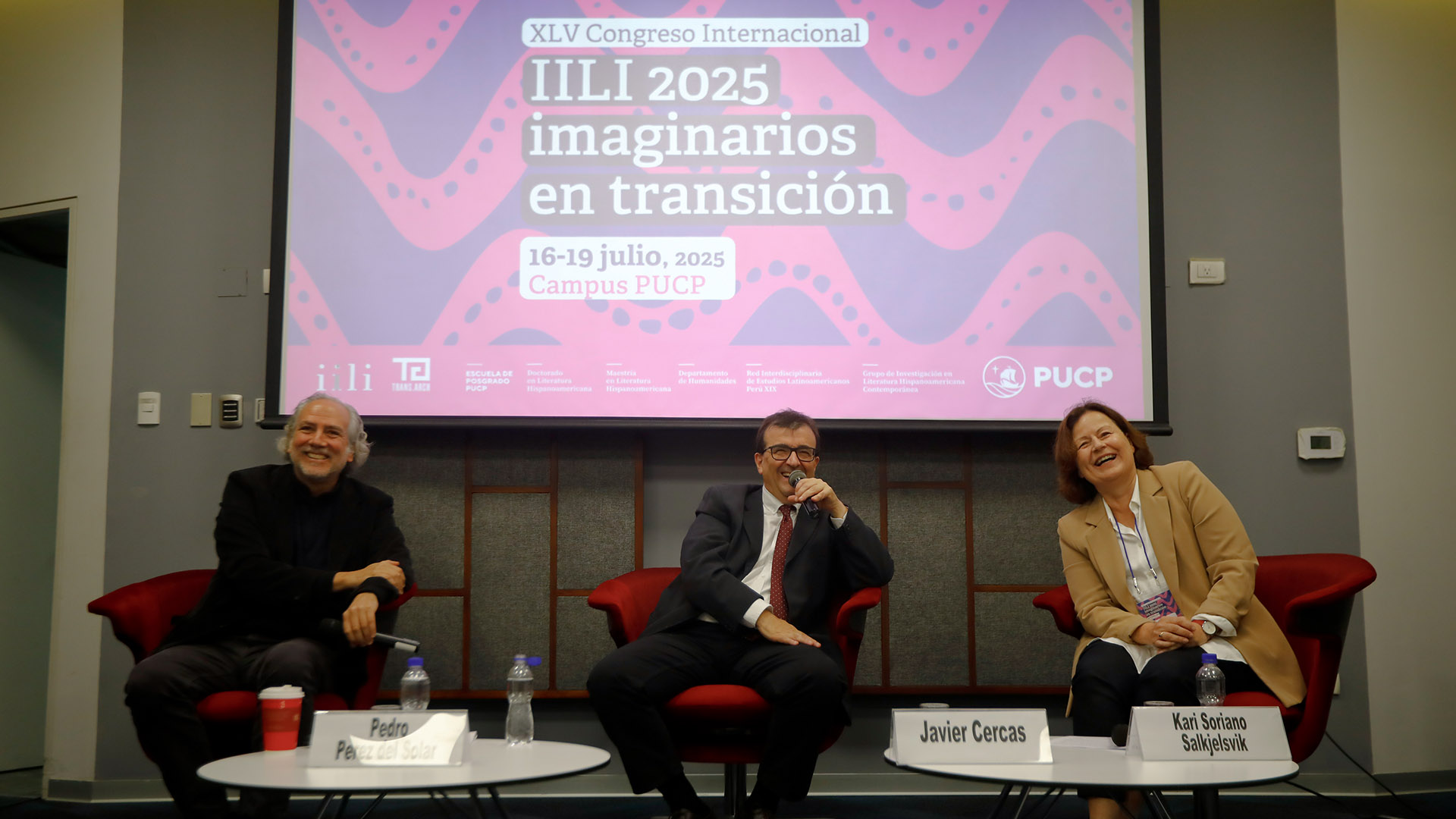 Mesa del Congreso del Instituto Internacional de Literatura Iberoamericana
