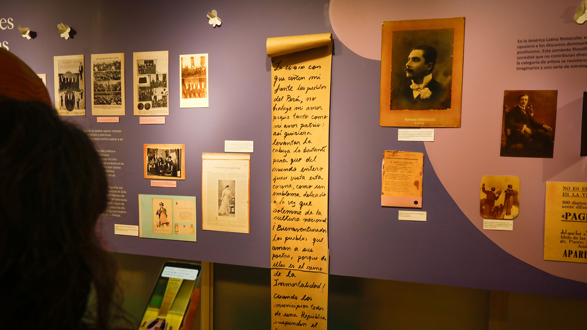 Poéticas del poder y la pose: una exposición para repensar al poeta José Santos Chocano a 150 años de su nacimiento