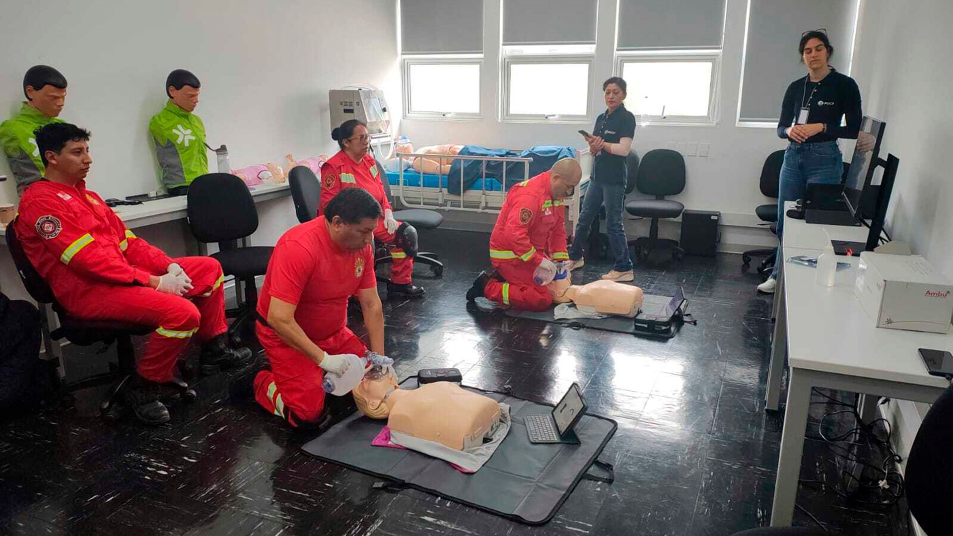 Capacitación para salvar vidas: la PUCP camino a ser centro oficial de entrenamiento de la American Heart Association (AHA)