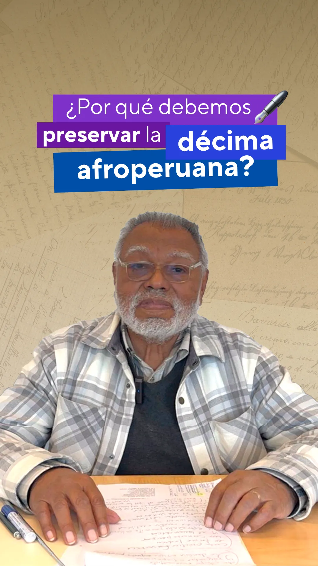 Octavio Santa Cruz: ¿Por qué debemos preservar la décima afroperuana? 