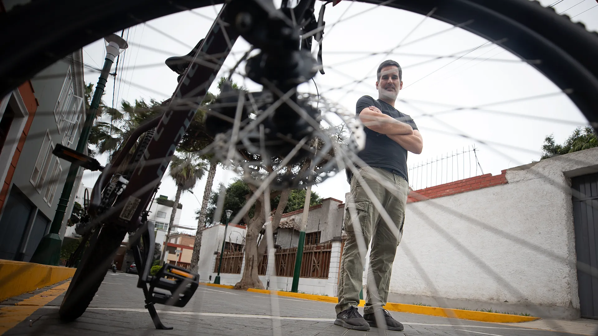 José Carlos Silva, promotor de la movilidad sostenible.