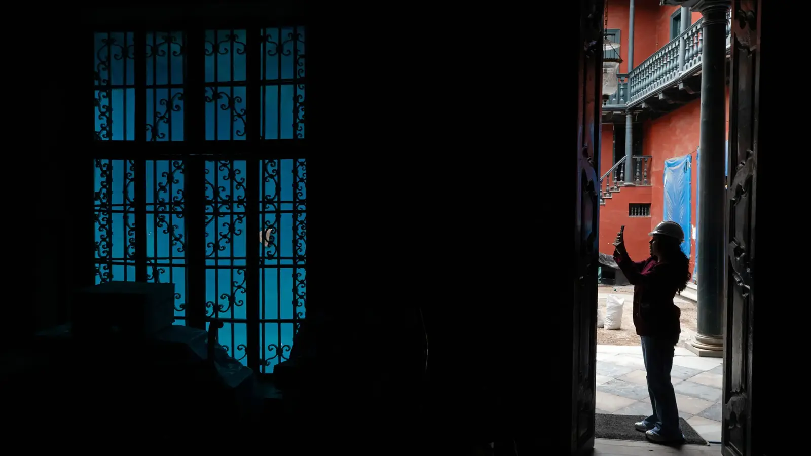 La Casa Riva-Agüero, del siglo XVI, está en fase de refacción.