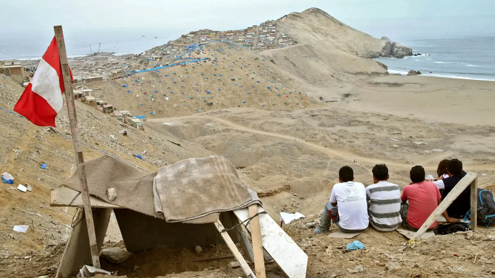 Tráfico de tierras.