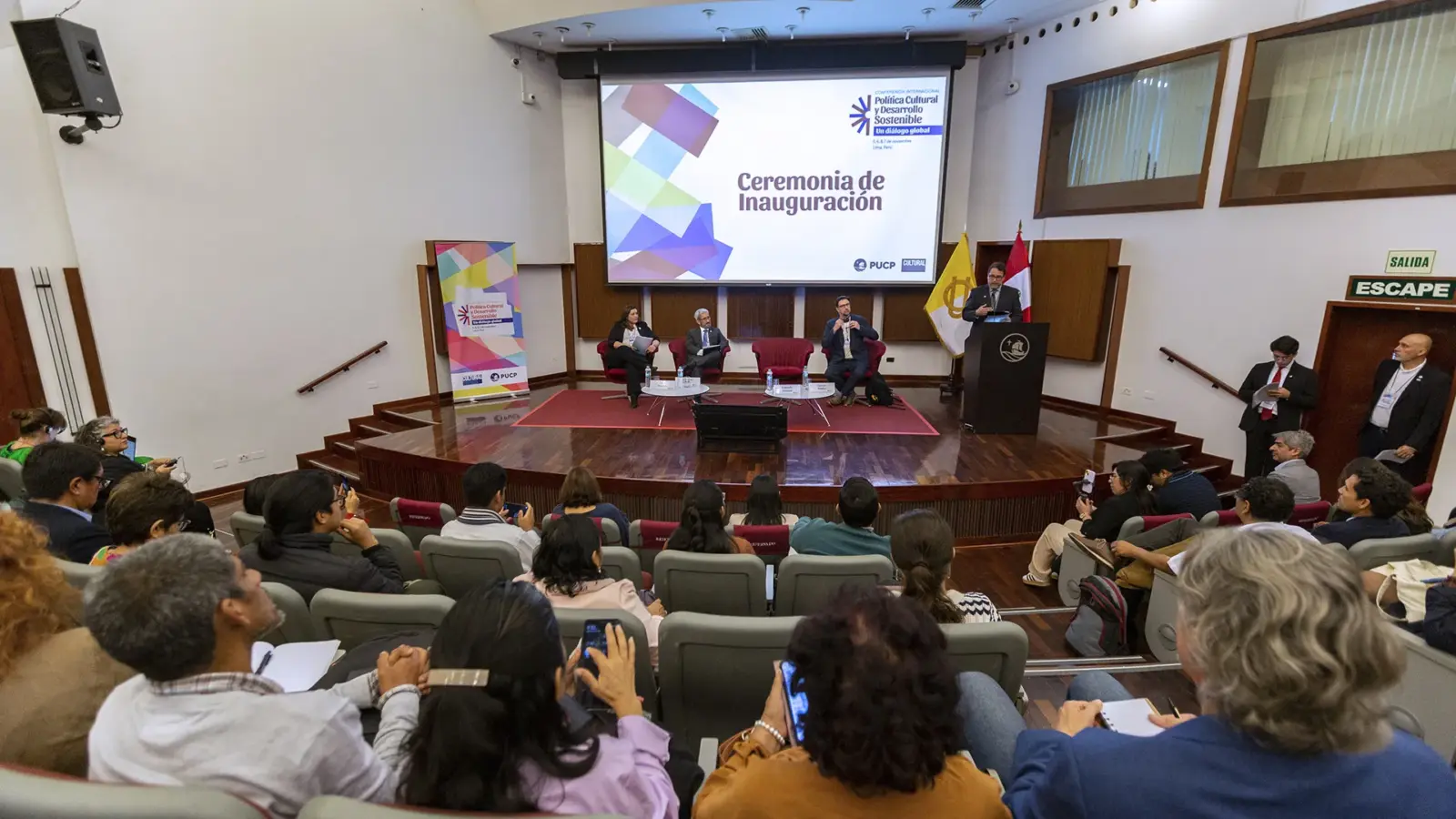 Conferencia Internacional “Política Cultural y Desarrollo Sostenible: un diálogo global”.