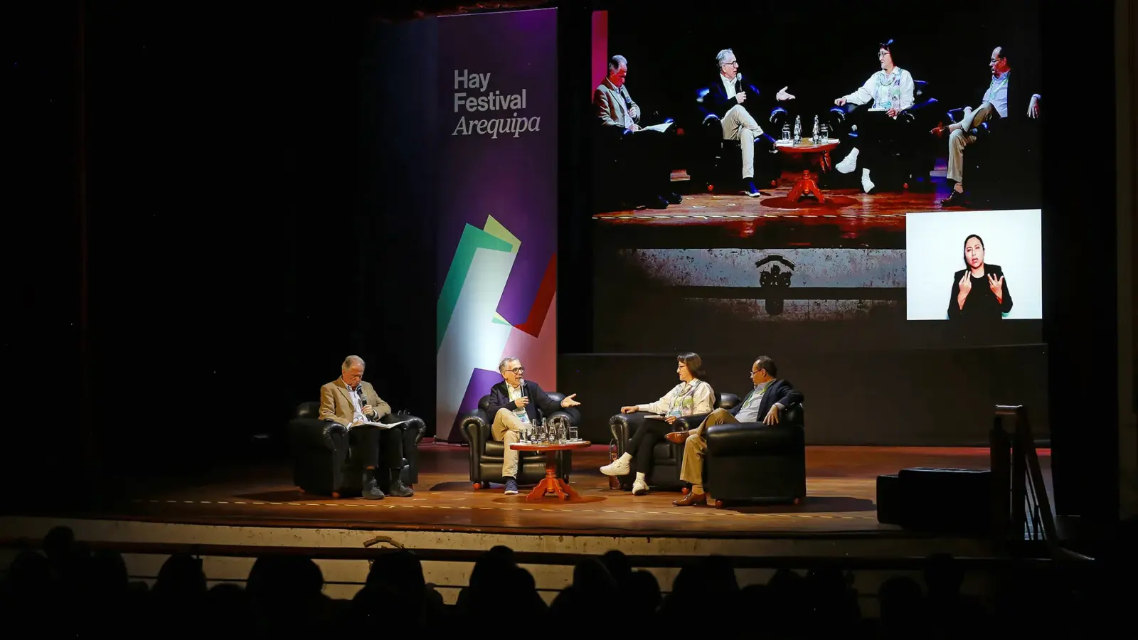 Ponentes en el Hay Festival Arequipa 2025