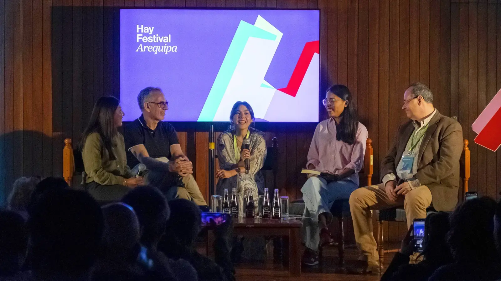 Ponentes en el Hay Festival Arequipa 2025.