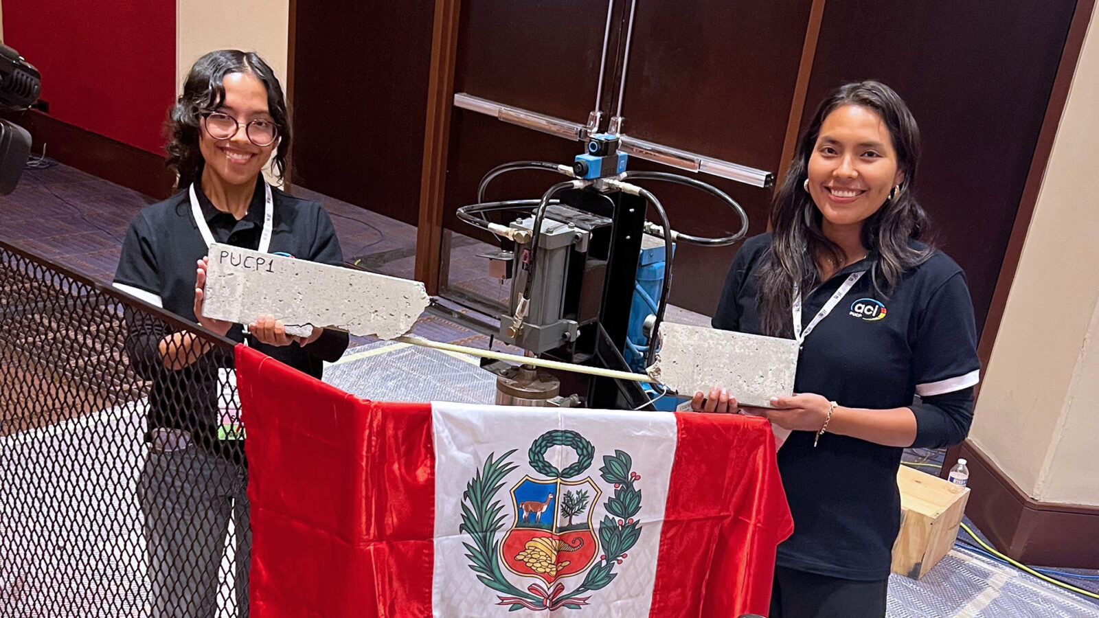 Líderes del concreto: estudiantes PUCP ganan concurso internacional de Ingeniería en Estados Unidos
