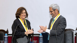 Julia Navarrete y Eduardo Ismodes