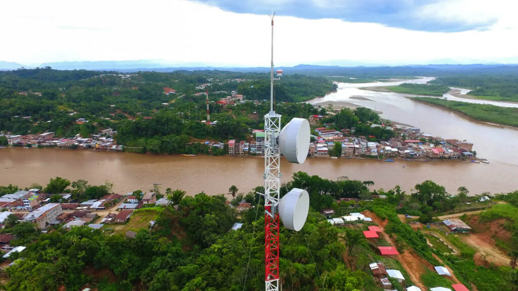 Red de la GTR en el Amazonas