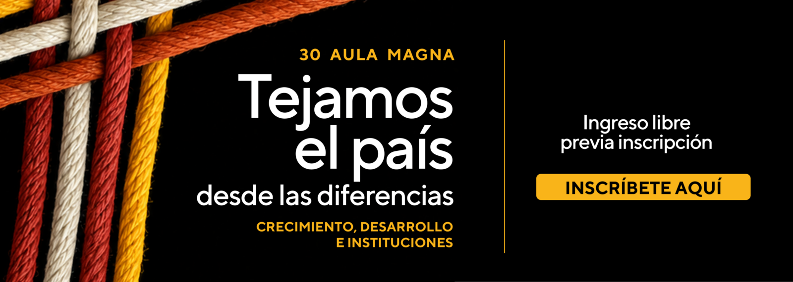 Afiche de 30 Aula Magna